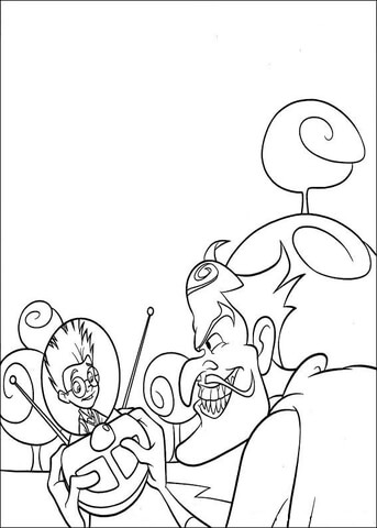 Michael  Goob  Yagoobian Coloring Page